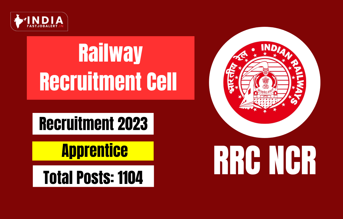 RRC NER Apprentice Recruitment 2023 - 1104 Vacancies, Apply Online