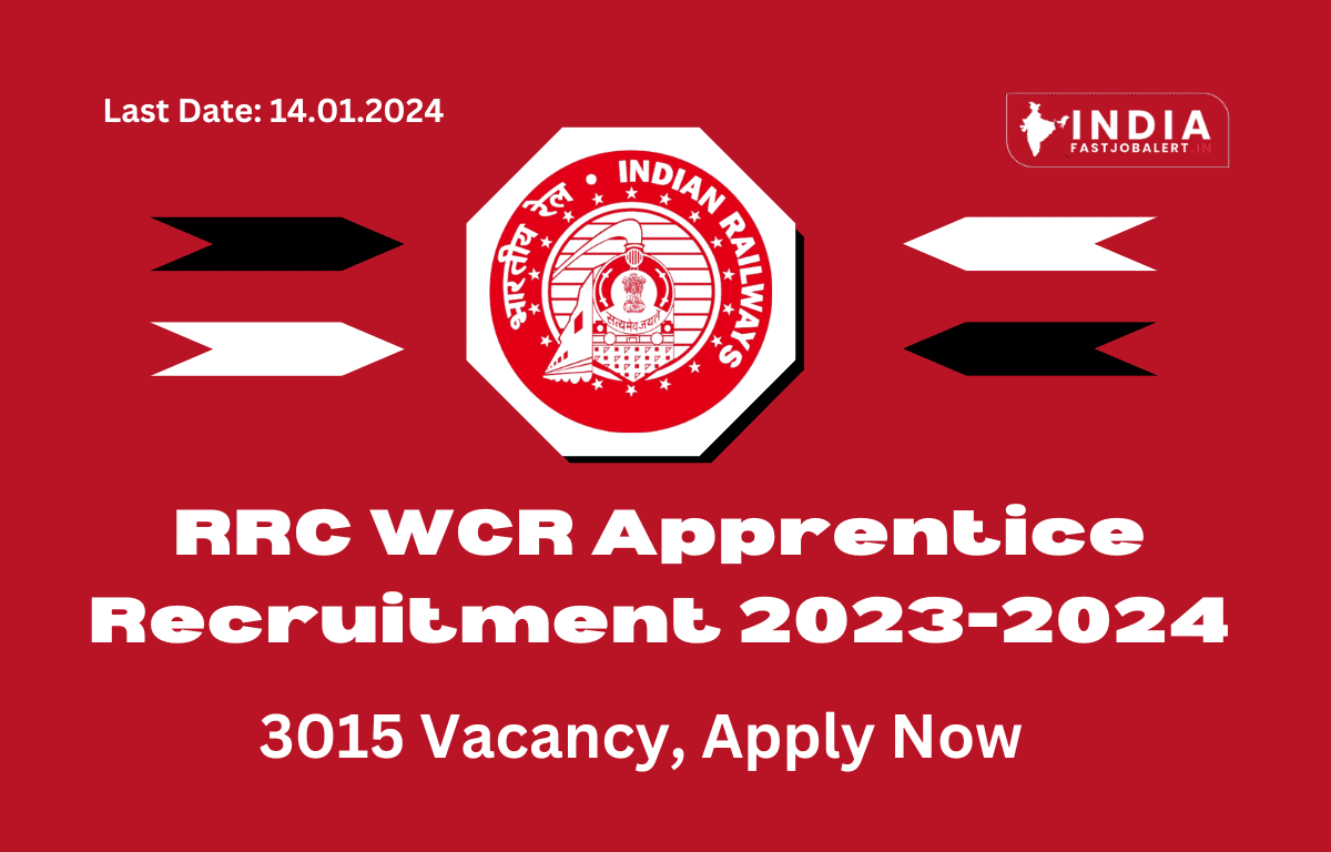 RRC WCR Apprentice Recruitment 2023-2024